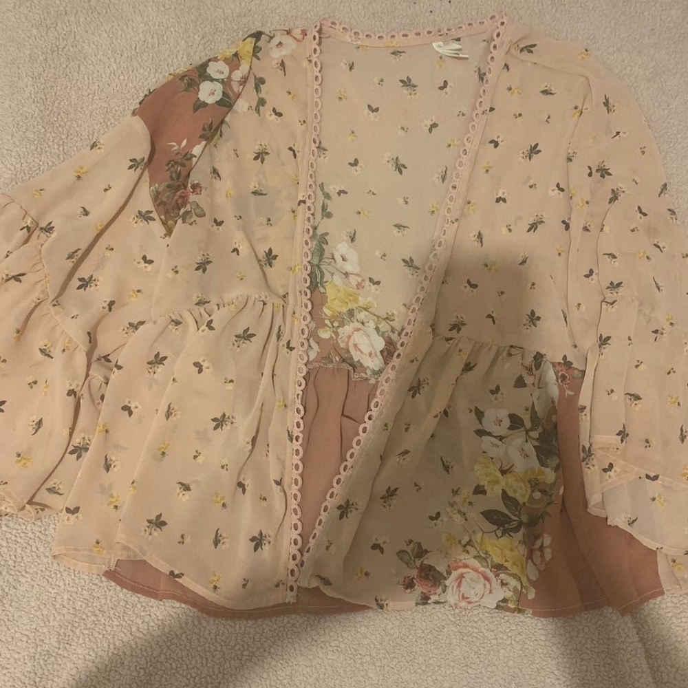fairycore flowy cartigan. never worn. size large